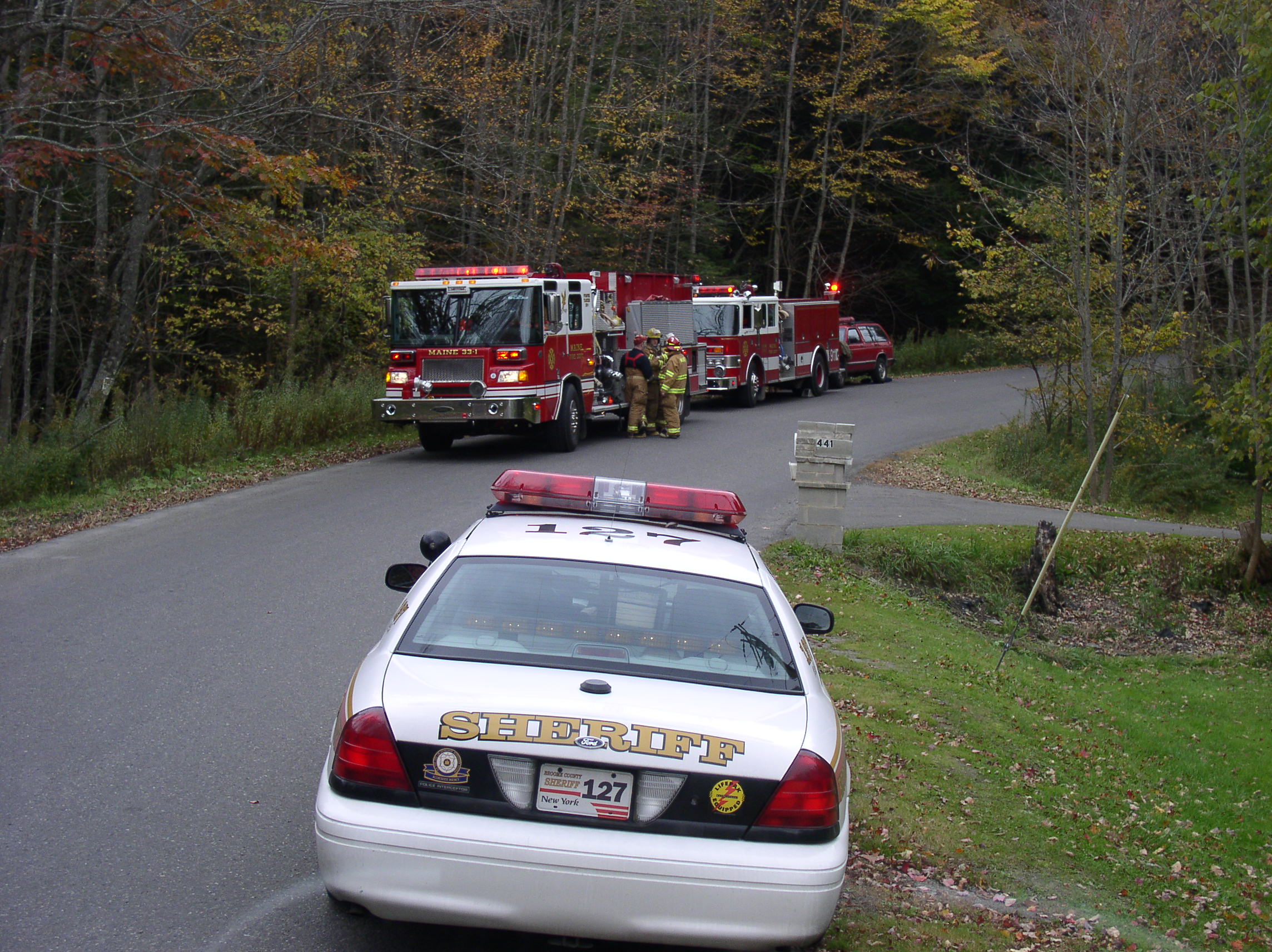 10-12-04  Response - Fire - Mutual Aid UC - Fredreick Rd